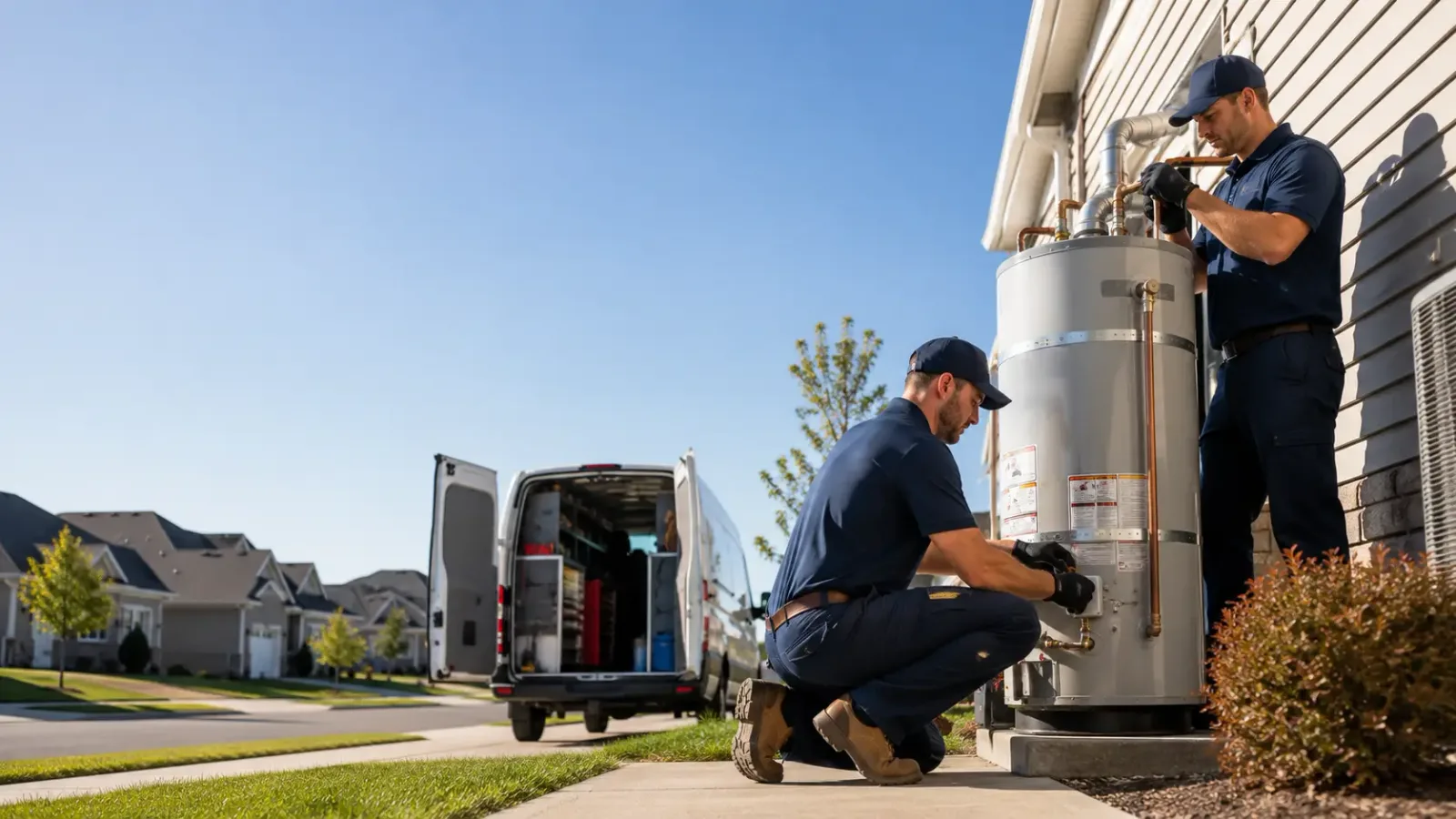 Water Heater Installation in Wardville, OK